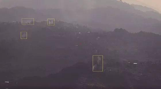草原森林防火監(jiān)控激光夜視儀下煙霧、煙火識別